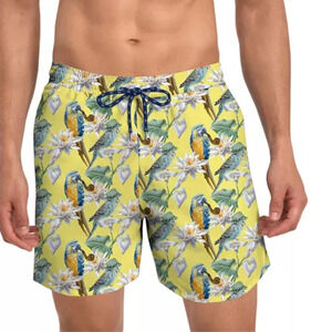 NICK GRAHAM Men's Modern Fit Quick Dry 6'' Swim Trunks size Medium